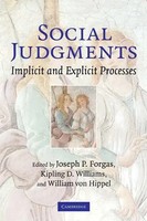 Joseph P. Forgas (U. A.) | Social Judgments | Taschenbuch | Englisch (2010)