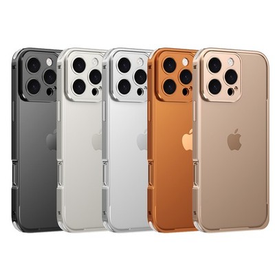 For iPhone 17 Air 16 Pro 15 14 13 Slim Metal Bumper Frame Camera Case Cover