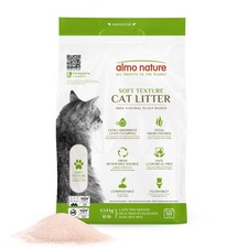 Almo Nature Soft Texture Cat Litter 10 lbs - Plant-Based, Clumping, 10 lb