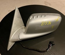 BMW E46 Coupè Cabina Porta Specchietto Elettrico Pieghevole Sinistro Lato Passeggero Argento 11 Fili