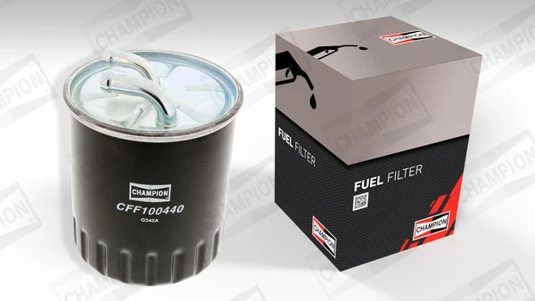 Filtro de combustible CHAMPION CFF100440 para CHRYSLER MERCEDES-BENZ MITSUBISHI SMART Foto 3 de 3