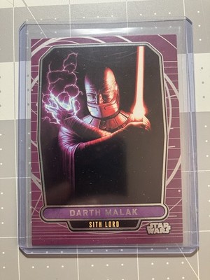 2012 Topps Star Wars Galactic Files Darth Malak #186 Rookie RC KOTOR