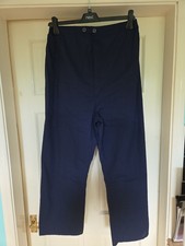 Large Men's Vintage Navy Pyjamas From Primark With Elasticated Waist