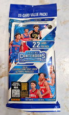 2023-24 Panini Contenders NBA Fat Pack Cello Lot — 2 Packs / 44 Cards — Sealed