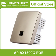 Waveshare 86 Type Wall-mounted Wireless Access Point PoE Power Supply 1500 Mbps