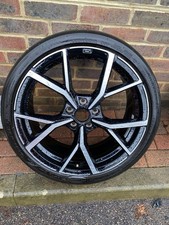 1x Genuine Volkswagen VW Golf GTi GTD Mk8 19” Estoril Alloy Wheel 8J 5H0601025AM
