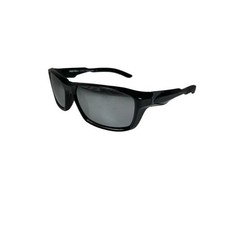 Denali Eyewear Shiny Black ELEVATION Sunglasses with Mirror Lenses