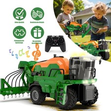 RC-Traktor Ferngesteuerter Sprinkler, Ton und Licht,Trecker Spielzeug ab 3 Jahre