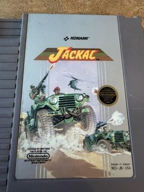 Konami Jackal Nintendo NES Video Game Cartridge Made in Japan Authentic