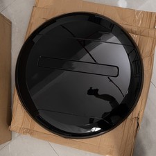 REAR SPARE WHEEL TYRE COVER GLOSS BLK FOR 20-23 LAND ROVER DEFENDER L663 90 110