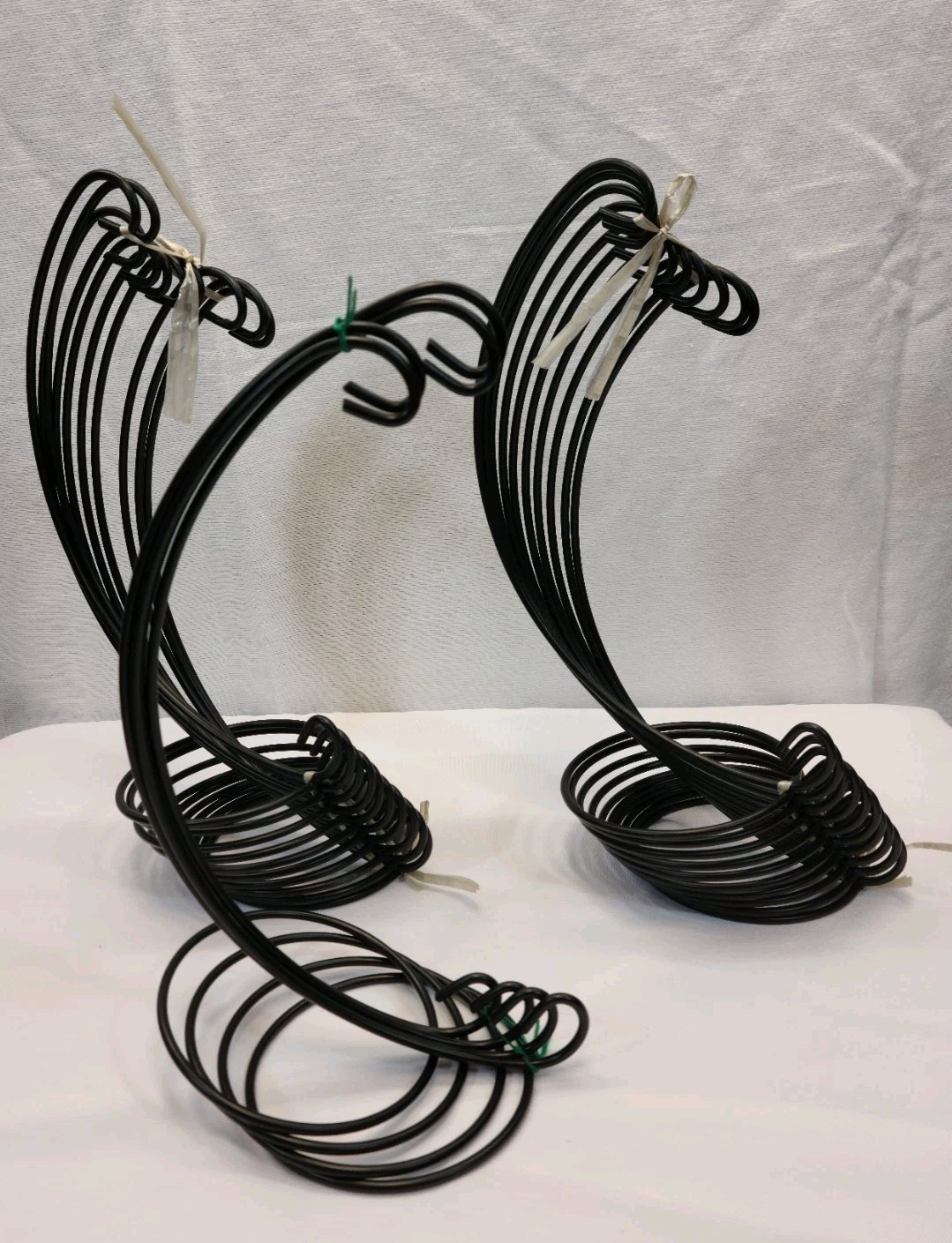 24 PC, 11" Ornament Display Stand Hanging Stand Holder for  Christmas, Wedding.