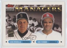 1993 Topps Inaugural Florida Marlins Lou Piniella Joe Torre #512 HOF qp4