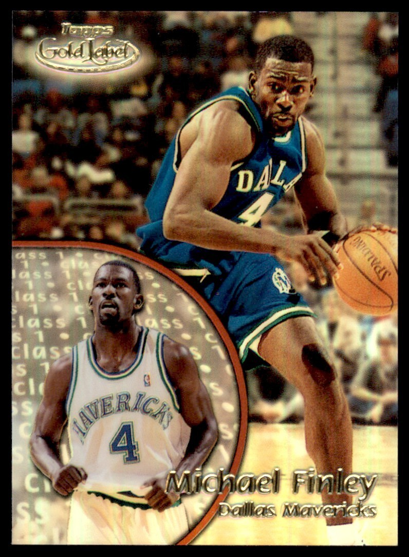 2000-01 Topps Gold Label Class 1 #68 Michael Finley Mavericks