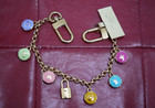 Authentic Louis Vuitton Confetti Chain Bag Charm Key Chain (M03459) Pre-Owned — photo 4