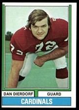 Dan Dierdorf 1974 Topps #32 St. Louis Cardinals EX OC