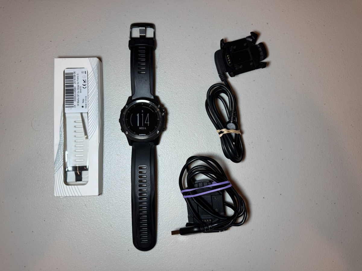 Garmin fēnix 3 HR Sapphire Watch GPS Sport Triathlon Fitness