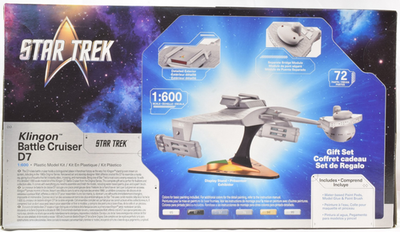 Revell Star Trek : Original Klingon Battle Cruiser D7 Gift Set 1