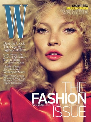 W Magazine September 2009 KATE MOSS Lara Stone DREE HEMINGWAY Juergen Teller