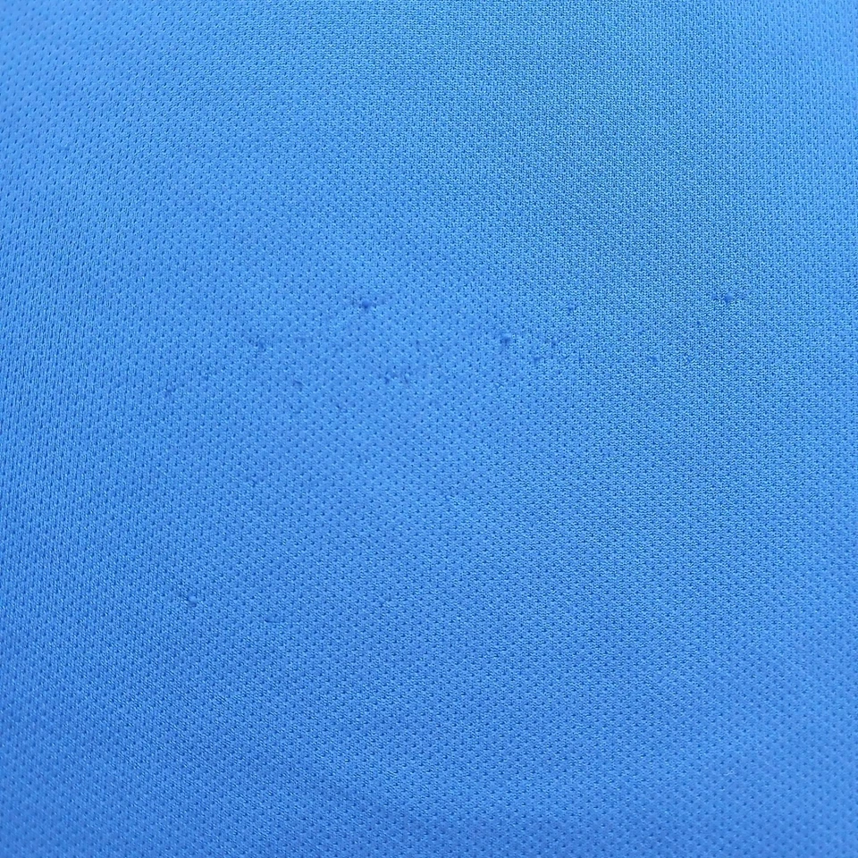 Camisa Nike Para Hombres Grande Azul Golf Cuello Hoja Polo Desafío Cancha Rendimiento Foto 4 de 4