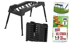 RV Sewer Hose Support, 20FT Heavy-Duty Camper Waste Hose Holder with 9