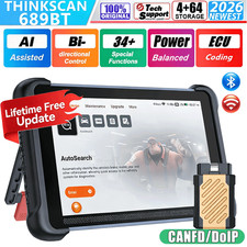 Thinkscan 689bt Lifetime Free Update Scanner Bidirectional Scan Tool 34 Services Thinkscan 689bt Lifetime Free Update Scanner Bidirectional Scan Tool 34 Services
