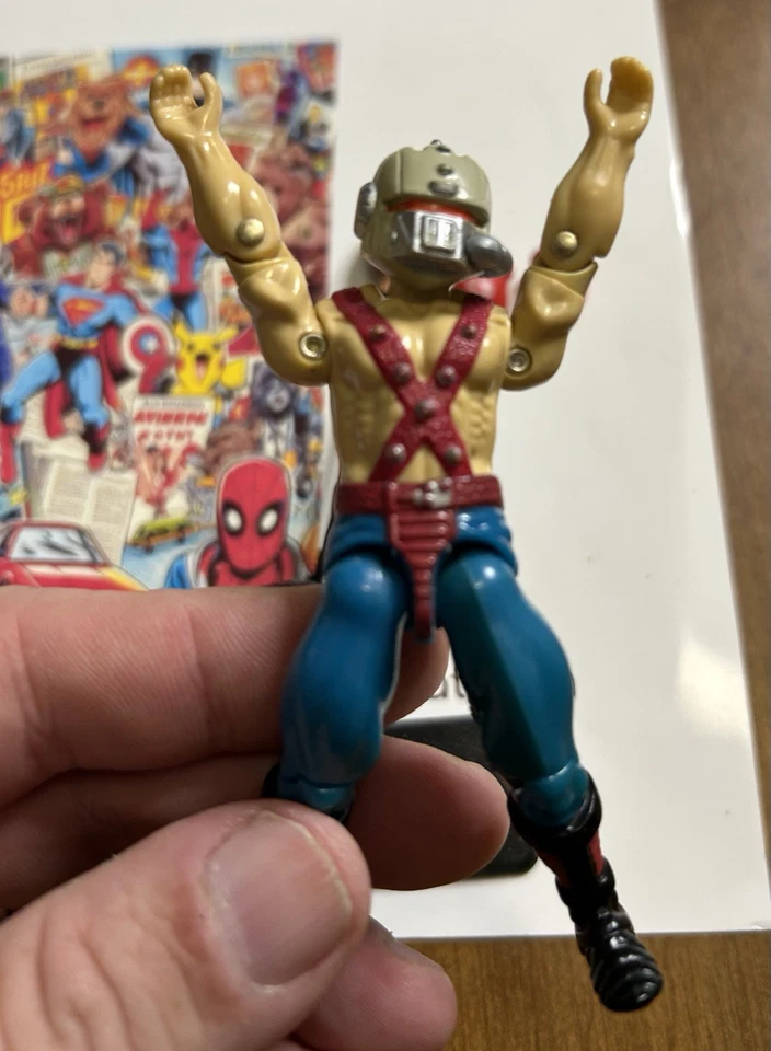 G.I. Figura de acción Hasbro Joe Gi Joe 1987 Big Boa Cobra Boxer 3,75 pulgadas Foto 3 de 4