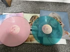 Taylor Swift - Lover - Pink & Blue Double Vinyl Unplayed Vinyl - Sleeve Marks