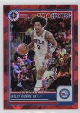 2023-24 Panini NBA Hoops Premium Stock Red Ice Prizm /99 Kelly Oubre Jr #90 1p76