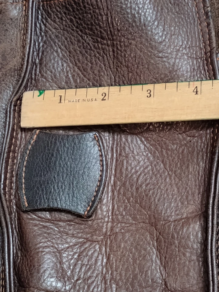 Bolso de hombro de cuero marrón American West hecho a mano marcas estilo occidental Foto 4 de 4