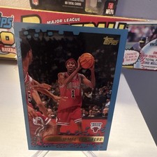 Topps 2000-01 Jamal Crawford Rookie Chicago Bulls Basketball Card #99 (2 cards). rookie card picture