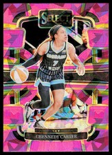 2024 Panini Select WNBA #29 Chennedy Carter Pink Ice Prizm
