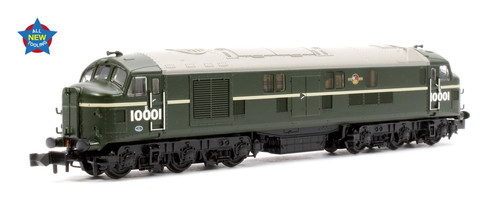 Graham Farish 372-915 Diesellok LMS 10001 BR grün (Late Crest) | Zustand: New