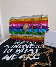 Kurt Geiger Multi Coloured Party Eagle Clutch Cross Body Bag BNWT