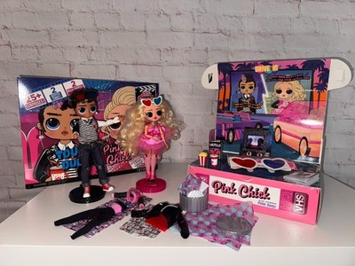 L.O.L. Suprise! Movie Magic Tough Dude & Pink Chick Autokino Kino Grease