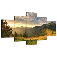 Smoky Mountain Wall Art Tennessee Mountains Landscape Wall Decor Picture Grea...