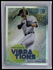 2022 Bowman - Virtuosic Vibrations Gold Refractors #VV-2 Spencer Torkelson #/50