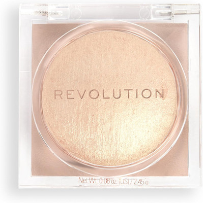 Makeup Revolution Beam Bright Highlighter, All over Face Glow, Puder zu Flüssigkeit 