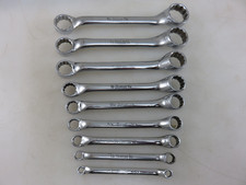 Snap-on Xs Short 10 Offset Box End Wrench 9pc Set 316-1316 Vintage Snap-on Xs Short 10 Offset Box End Wrench 9pc Set 316-1316 Vintage