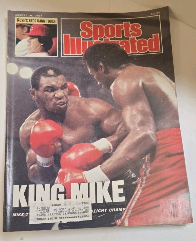 Sports Illustrated August 10 1987 MIKE TYSON King Mike Undisputed Champ