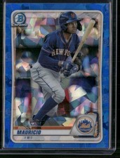 2020 Bowman Draft Sapphire Edition #BD-199 Ronny Mauricio