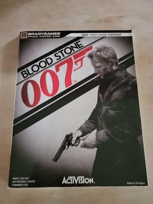 Blood Stone 007 Paperback BradyGames Strategy Guide Activision PS3, XBOX 360 PC