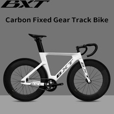 BXT Carbon 700C Track Bike 49/52/54/57/60cm Fixed Gear Road Bicycle