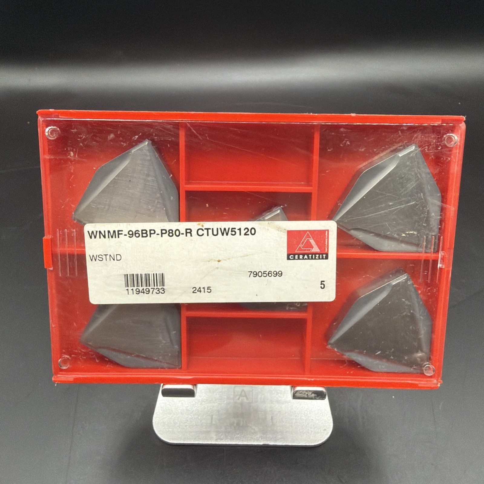 CERATIZIT WNMF-96BP-P80-R CTUW5120 Carbide Inserts 7905699 Lot of 5
