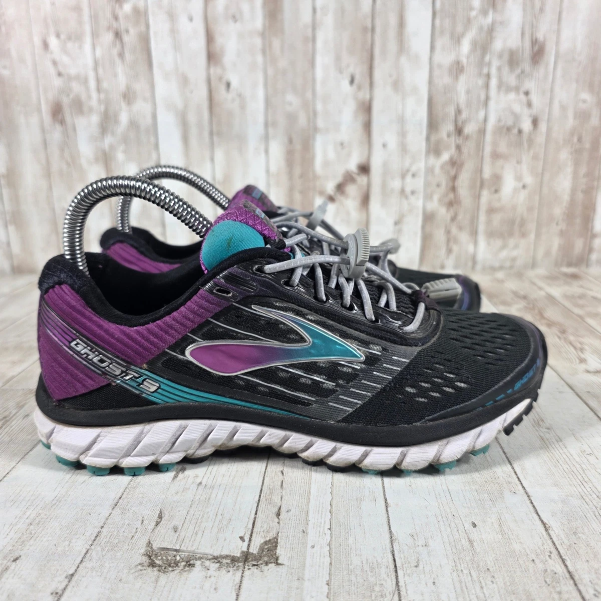 Brooks Ghost 9 Black/Purple for sale | eBay