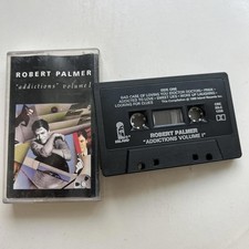 Robert Palmer - Addictions Volume 1 Cassette Tape VG C58