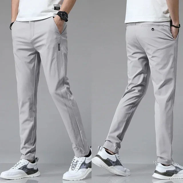 Men’s Luxury Golf Black Trousers Ultra-Thin Slim Fit Stretch Casual Pants 2025
Opens in a new window