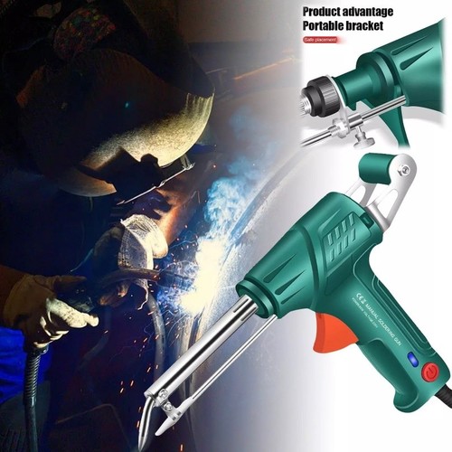 Saldatore Elettrico Manuale Ferro Saldatore Automatico Kit Utensile 110V - Foto 3 di 17