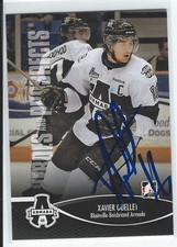 Xavier Ouellet Signed 2012/13 Heroes and Prospects Card #91 Montreal Canadiens