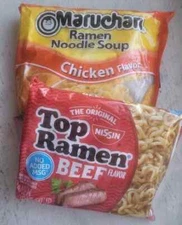 Ramen Noodles 2 Pack Maruchan And Top Ramen Lot of 2 Pcs Pack
