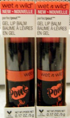 2x Wet n Wild Lip Balm Tinted Gel Perfect Pout Moisturize Sheer 953A Play   NEW!
